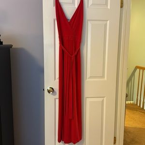 Express Split Leg V Neck Jumpsuit